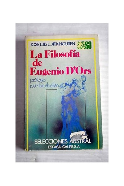 La filosofía de Eugenio d'Ors